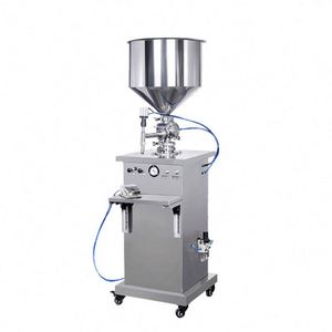 Máquina Dosificadora y Llenadora Vertical para Cremas Cosméticas, Salsas, Mermeladas, Miel, Mantequilla, Ungüentos, Champú, Líquidos, Agua, Botellas y Jeringas - Product Image 1