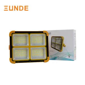 SUNDE Power Bank Effizienz reflektor Scheinwerfer konstruktion LED Tragbare Solar-Flutlicht lampe