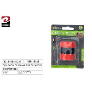 Garden Water Pipe Joint 12 Pcs Red Black Connector For Hose Irrigation Tools - Product Image 2