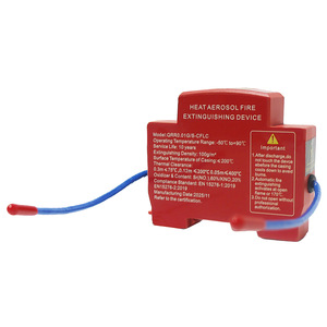 <span class=keywords><strong>Extincteur</strong></span> thermique compact automatique à aérosol chaud 10, 20, 30, 40 G pour armoire électrique, vélo électrique, compartiment moteur de voiture - Product Image 6