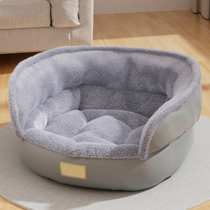 Luxus wasserdichtes Katzen bett Neues Design Hunde bett Benutzer definiertes Logo Plüsch Hunde katzen bett - Product Image 4