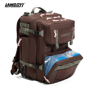 लैम्गोई कस्टम वॉलफपैक बैकपैक फिटनेस स्पोर्ट्स बैग जिम बैकपैक बेल्ट धारक के साथ कस्टम सामरिक बैकपैक - Product Image 4
