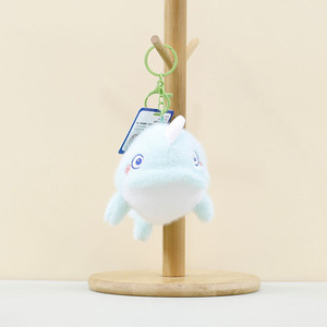 Porte-clés en peluche Poisson-clown, adorable porte-clés en peluche d'animaux marins, poulpe, requin, baleine, méduse, homard, crabe, jouets en peluche - Product Image 5