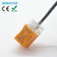 Sensor Proximitas Otomatisasi Industri BANGTOS NPN, Saklar Proximitas Induktif ABS, Jarak Penginderaan 8mm