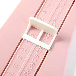 Venta caliente cuidado de los niños bebé pie medida calibre regla herramientas zapatos tamaño bebé pie Regla de medición - Product Image 3
