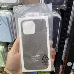 Coque de téléphone portable magnétique en silicone d'origine pour iPhone 15 Pro Max 15plus étuis magnétiques liquides pour Apple avec animation - Product Image 2