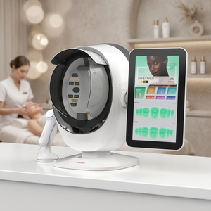 Analyseur de peau facial K57 Plus AI avec plus de 30 dimensions de détection, imagerie microscopique, appareil de diagnostic cutané avec microscope portable - Product Image 1