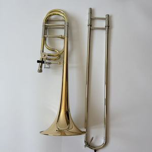 Trombone Ténor Professionnel <span class=keywords><strong>en</strong></span> Laiton Rose, Cloche Détachable, Vente Directe Usine pour Magasins <span class=keywords><strong>de</strong></span> Musique - Product Image 5