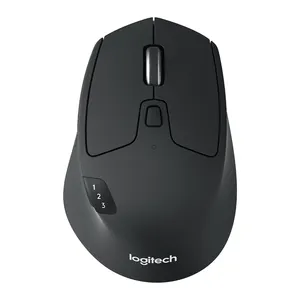 Logitech M720 트라이 애슬론 멀티 장치 무선 마우스 BT USB 통합 수신기 1000 인치 당 점 8 버튼 무선 마우스