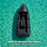 Jet ski électrique haute puissance 15 kW, monoplace, avec batterie lithium 72 V pour les sports nautiques en lac côtier.