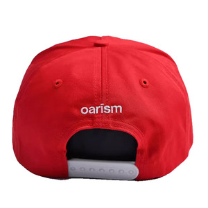 Chapeaux en corde brodés à 5 panneaux personnalisés Casquettes de baseball non structurées Snapback Casquette en corde brodée à 5 panneaux personnalisées - Product Image 2