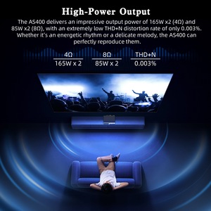 SML AS400 Hi-Res DAC khuếch đại công suất Tai nghe AMP Hỗ trợ <span class=keywords><strong>Bluetooth</strong></span> USB quang đồng trục mm Vinyl Phono khuếch đại Bộ giải mã âm thanh - Product Image 3