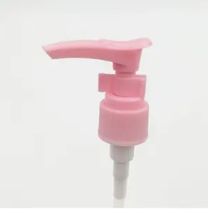 Bomba de loção com clipe de plástico colorido personalizado 20/410 para garrafas de alta qualidade shampoo bombas fornecedores dispensador de mão