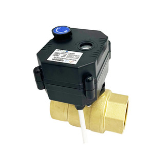 Flomarvel Fh-mo/fh-s Vanne à opercule pleine passée en laiton, PVC, plastique, acier inoxydable, 1/2, 3/4, 1 pouce, 9-24V CA, 2 fils, retour automatique, sécurité en cas de panne, qualité robuste - Product Image 3