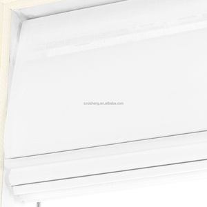 من المصنع مباشرة ستائر رومانية لاسلكية حديثة ستائر تعتيم بوليستر مكتب غرفة نوم عمودي أفقي يدوي ظلال رومانية - Product Image 1