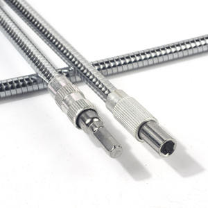 Varilla de Extensión de Eje Metálico Flexible Universal de 30cm-40cm, Multifuncional para Taladros Inalámbricos, Destornilladores Eléctricos, Excéntricos - Product Image 1