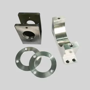 Alta precisión 5 ejes CNC Metal mecanizado fresado Acero inoxidable latón aluminio titanio piezas CNC componente electrónico