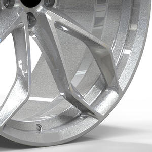 Jantes de voiture en alliage d'aluminium forgées de 21 pouces 5x112, design concave personnalisé en usine, argentées, pour <span class=keywords><strong>Chevrolet</strong></span> # JM7075 - Product Image 5