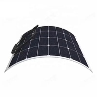 Panel Surya Monokristalin Sunfield SFED-G5M 5W 12V dengan Efisiensi 23% untuk Pengisian Baterai Perahu, RV, Pembuka Gerbang, dan Pagar