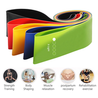 Yoga formation Pilates Sport Latex bandes élastiques pour Fitness bandes de résistance en caoutchouc avec LOGO de force