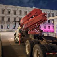 Prix d'usine compétitif : Grue mobile hydraulique pliable 20-25T, grue manipulatrice, grue de camion, grue de 1-25 tonnes certifiée CE