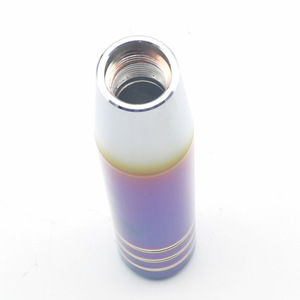 Auso-Racing Aluminum Gear <b>Shift</b> <b>Knob</b> 13Cm 9Cm 17.5Cm Universal Car Modification Blue Finish - Product Image 3