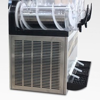 Offre Spéciale smoothie daiquiri slash margarita slushie machine granita glace chiot boisson congelée pas cher slush machine 3 fabricant de réservoir