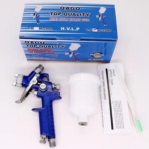 <span class=keywords><strong>Pistola</strong></span> <span class=keywords><strong>de</strong></span> Pintura Pequeña <span class=keywords><strong>HVLP</strong></span> <span class=keywords><strong>de</strong></span> 1.0mm 0.8mm H2000 Mini <span class=keywords><strong>Pistola</strong></span> <span class=keywords><strong>de</strong></span> Pintura por <span class=keywords><strong>Gravedad</strong></span> <span class=keywords><strong>HVLP</strong></span> Profesional para <span class=keywords><strong>Pintar</strong></span> y Recubrir - Product Image 2