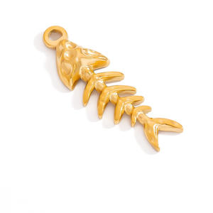 Stainless Steel DIY Jewelry Charms Mixed Shapes Plated Gold For <b>Bracelet</b> Making PJ92289A - Product Image 4