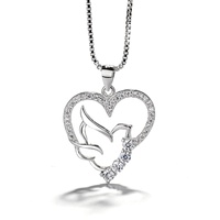 Collier avec pendentif éléphant pour enfants, bijoux en argent sterling S925