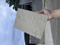 Desain Modern Seri Batu Potong 3D Fleksibel Heishan Ultra Ringan Dekorasi Dinding Tekstur Batu Alam Tahan Air Tahan Api