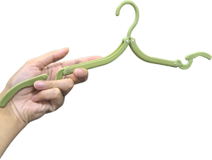 Perchero de baño plegable de material de hierro y PP portátil al por mayor, colgador de baño apto para viajes para uso doméstico, productos de plástico - Product Image 3