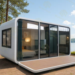Outdoor Eco Luxury Prefabricated <strong>Capsule</strong> Hotel Pod Container House House <strong>Apple</strong> Cabin - Product Image 1