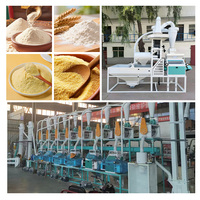 Machine à moudre le maïs et le riz, machines à moudre le maïs et le riz d'occasion certifiées CE