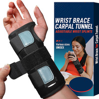 Attelle de poignet médicale réglable attelle de soutien de la main attelle entorses du canal carpien attelle de poignet arthrite soulagement de la douleur
