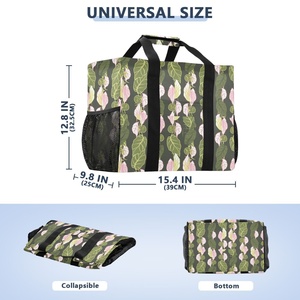 Bolsa de Compras Plegable Grande a Precio Económico, Bolsa de Supermercado Plegable con Bolsillo, Bolsa de Compras Reutilizable Grande - Product Image 3
