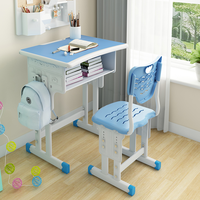 Ensemble chaise et bureau réglables en hauteur, écologiques, pour un apprentissage confortable