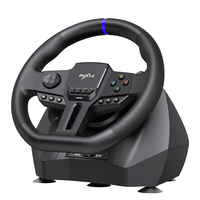 Volant de simulation de camion PXN V900 Gen2 avec pédales à capteur linéaire, levier de vitesses ergonomique, contrôleur de direction multiplateforme personnalisé pour /