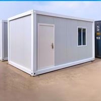 Maison conteneur préfabriquée complète 20ft 40ft, design moderne, garantie 5 ans, Tiny Home, démontable, emballage plat, directement de l'usine