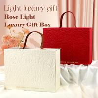 Boîte cadeau magnétique de luxe personnalisée pour coffret cadeau, bijoux, Noël, demoiselles d'honneur, mariage, avec logo, emballage OEM