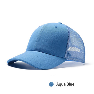 หมวก<span class=keywords><strong>กอล์ฟ</strong></span>ตาข่ายแบบปรับแต่งได้สำหรับทุกเพศหมวกทรักเกอร์6แผงระบายอากาศได้ดี - Product Image 5