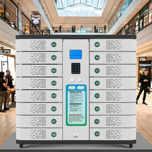 Nouveauté 2025 : Casiers intelligents automatiques en libre-service à 16 compartiments, multi-grilles, avec charge rapide QC2.0, pour usage intérieur et la livraison intelligente du dernier kilomètre - Product Image 1