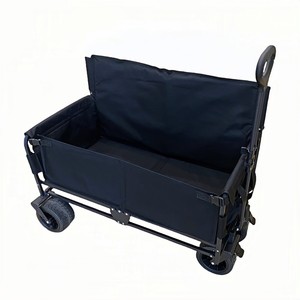 Chariot pliable portable pour le camping en plein air, multifonctionnel, peut accueillir deux personnes - Product Image 1