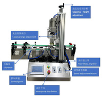 Machine de vissage automatique à grande vitesse à 4 roues pour flacons pulvérisateurs en plastique et en verre