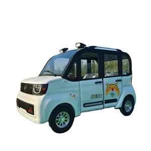 China 'S Goedkoopste Mini Meng Puur Elektrische Nieuwe Energie Volwassen Vierzitter, Hand/Schijf Stuurwiel, Lage Snelheid Model, Nieuwe Speciale