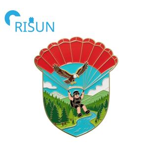 Usine émail parachutiste <span class=keywords><strong>parachutisme</strong></span> broche insigne emblème personnalisé ciel plongée broche personnalisé <span class=keywords><strong>parachutisme</strong></span> <span class=keywords><strong>parachutisme</strong></span> émail broche insigne - Product Image 2
