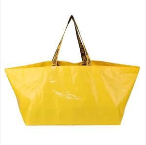 Durable Eco-Friendly Polypropylene <b>Tote</b> <b>Bags</b> <b>Waterproof</b> PP Woven Shopping <b>Bag</b> Recyclable Laminated Grocery <b>Bag</b> Daily Logo - Product Image 3