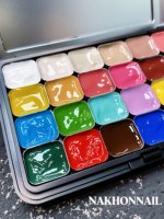 NAKHONNAIL – Kit de gel à ongles multicolore 24 couleurs, nouvelle collection 2026, gel UV longue durée de haute qualité, non toxique, pour salon de manucure, vente en gros