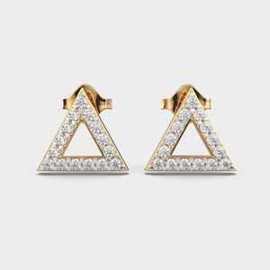 Classic Round Brilliant Moissanite Stud <b>Earrings</b> 925 Sterling <b>Silver</b> Elegant Fine Jewelry Daily Wear for Women - Product Image 6