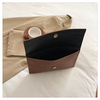 Nouveau Sac à Main Carré de Luxe pour Femme 2025 – Tendance Urbaine Décontractée Rétro avec Nœud et Motif Pierre, Pochette Sous le Bras